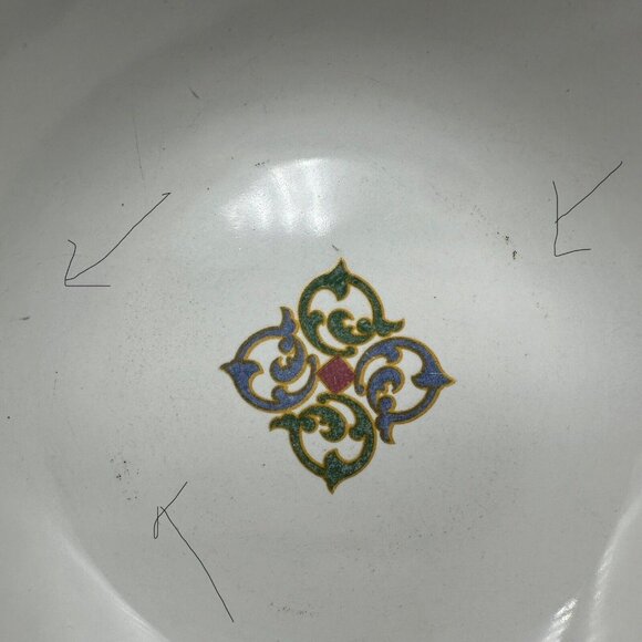 Pfaltzgraff Amalfi Mediterranean 7" Cereal Soup Bowls Set of 2 Vintage 1997-2000 - Picture 7 of 9